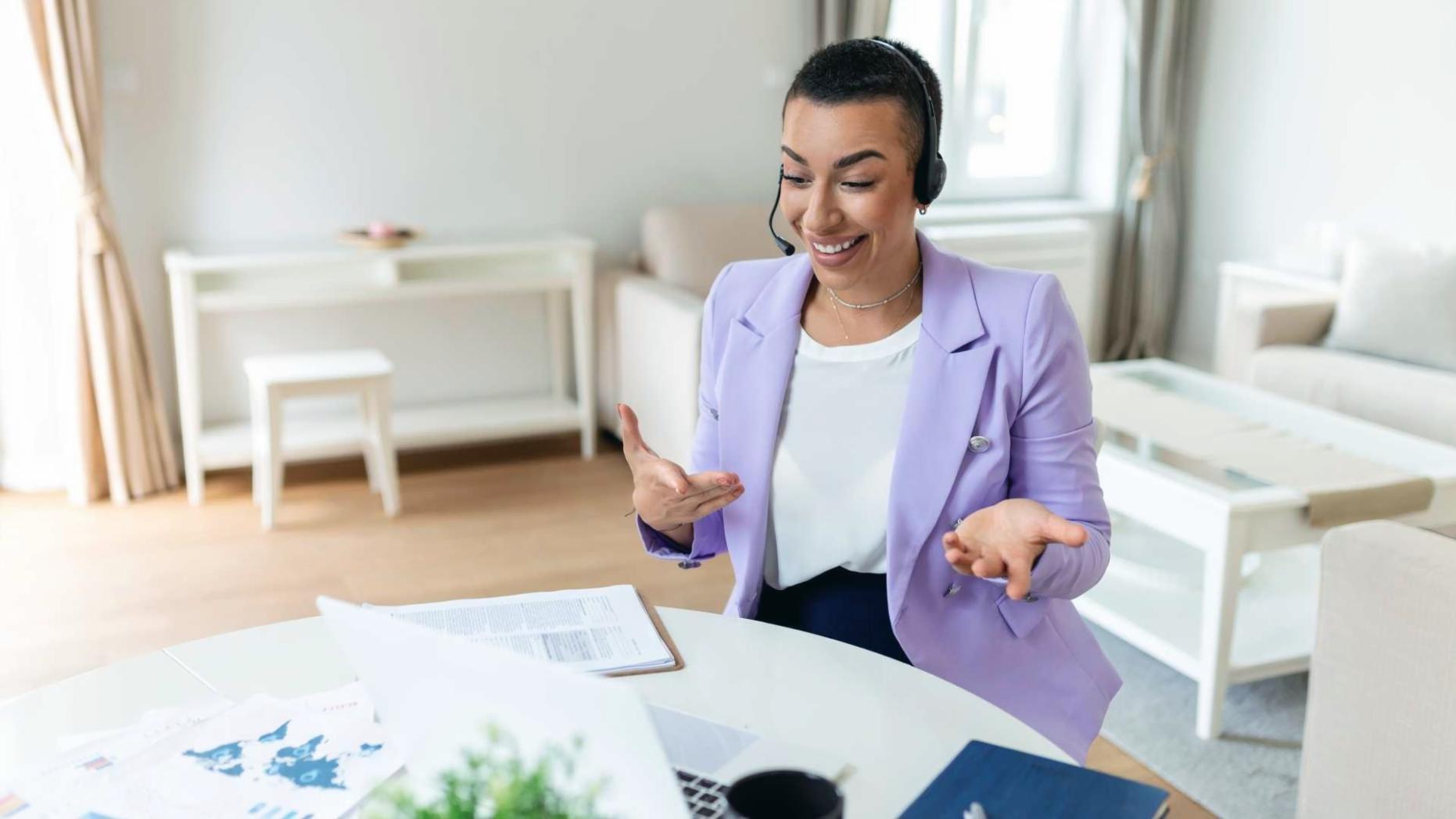 Teilnehmer analysiert mobile Performance